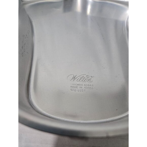 Wilton‎ Sugar Plum Fairy Bell Cake Pan 1971 Christmas, Wedding Aluminum set of 2 - Picture 7 of 8